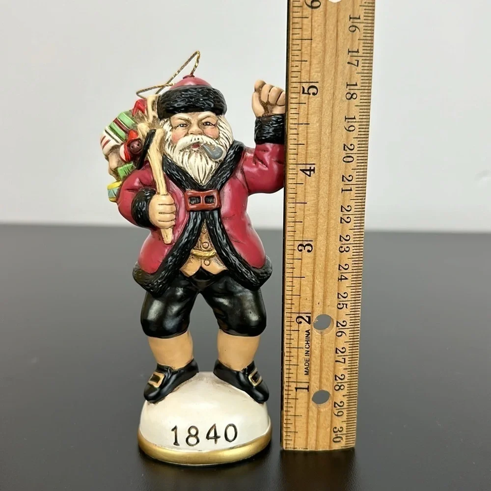 Vtg '93 Christmas Reproductions Memories of Santa Collection Santa Ornament 1840
